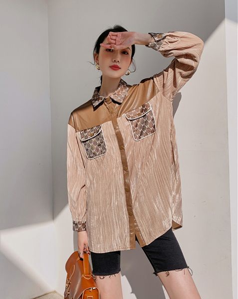 womens blouses shirts elegant long sleeve button up shirt women vintage pattern patchwork pocket blouse spring clothing 230726, White
womens blouses shirts elegant long sleeve button up shirt women vintage pattern patchwork pocket blouse spring clothing 230726, White