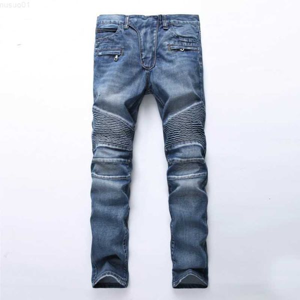 men's trade classic retro men straight slim zipper decoration light fold skinny denim pants fashion stretch hip hop jogger jeans 230316, Blue
men's trade classic retro men straight slim zipper decoration light fold skinny denim pants fashion stretch hip hop jogger jeans 230316, Blue