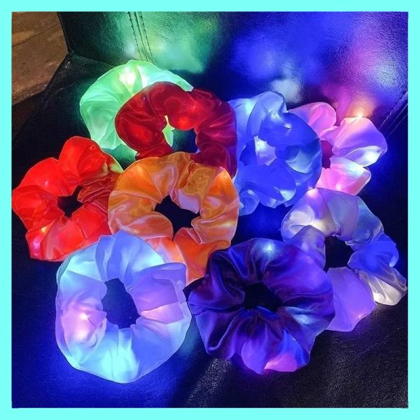 luminous scrunchies led hairband ponytail holder headwear women girls elastic satin silky scrunchy tie rope accessories zz, Slivery;white
luminous scrunchies led hairband ponytail holder headwear women girls elastic satin silky scrunchy tie rope accessories zz, Slivery;white