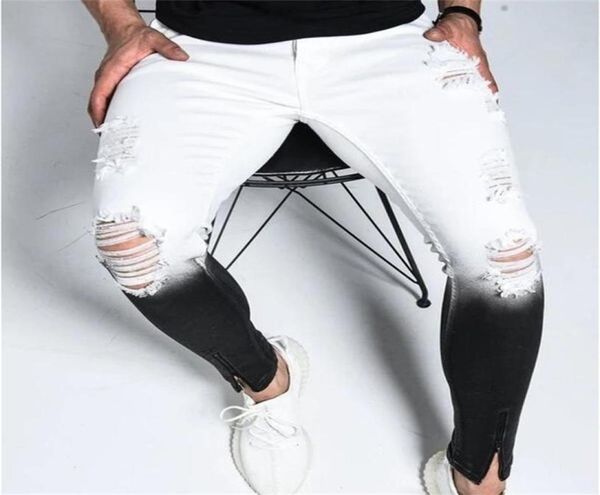 new summer mens skinny jeans men ripped skinny jeans hole destroyed frayed slim fit denim pant with zipper pencil pants trousers l3875689, Blue
new summer mens skinny jeans men ripped skinny jeans hole destroyed frayed slim fit denim pant with zipper pencil pants trousers l3875689, Blue