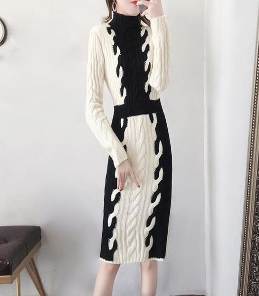autumn winter knit dress women elegant thick turtleneck dresses female hip package office work casual8207708, Black;gray
autumn winter knit dress women elegant thick turtleneck dresses female hip package office work casual8207708, Black;gray