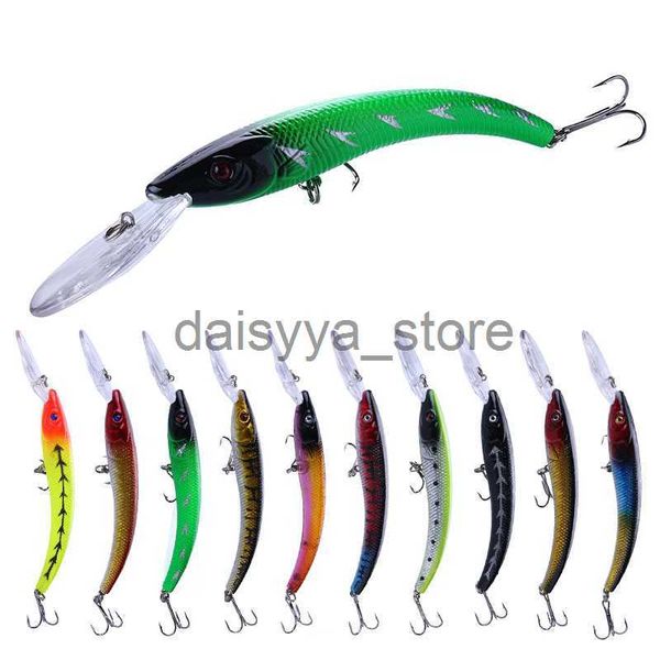baits lures new 1 pcs 15.5cm / 16.3g wobbler fishing lure big crank bait minnow bass trolling artificial bait pike carp lures fishing x0726 
baits lures new 1 pcs 15.5cm / 16.3g wobbler fishing lure big crank bait minnow bass trolling artificial bait pike carp lures fishing x0726