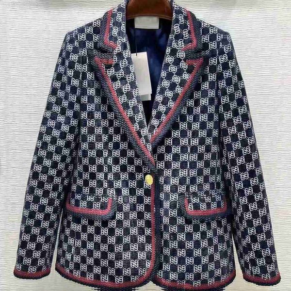 women's designer blazers clothing with full letters tweed spring new released, White;black
women's designer blazers clothing with full letters tweed spring new released, White;black