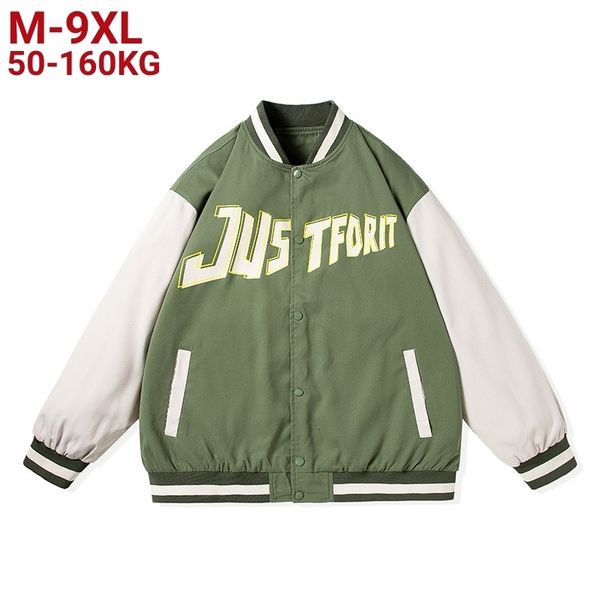 mens jackets baseball jacket men bomber plus size 9xl 8xl 7xl 6xl clothing male oversized spring autumn students windbreaker vintage coats 2, Black;brown
mens jackets baseball jacket men bomber plus size 9xl 8xl 7xl 6xl clothing male oversized spring autumn students windbreaker vintage coats 2, Black;brown