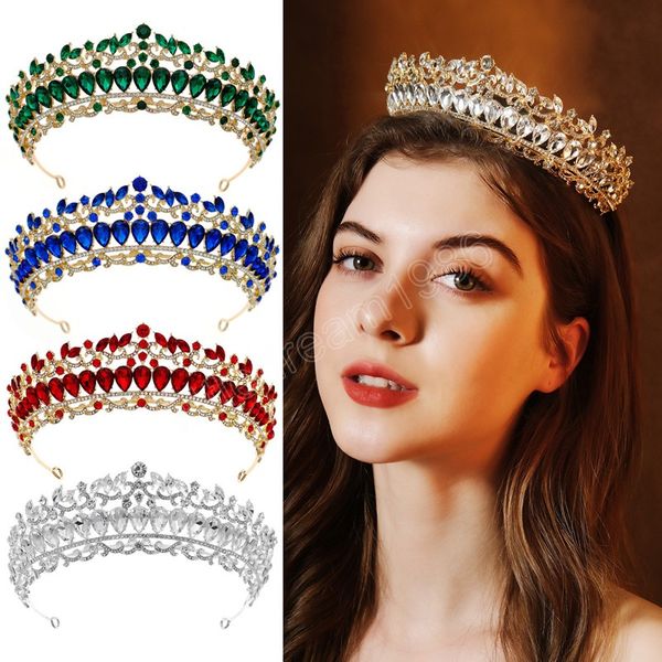 wedding crown hair jewelry bridal hair accessories women baroque crown rhinestones crystal tiaras bride queen party crown, White;golden
wedding crown hair jewelry bridal hair accessories women baroque crown rhinestones crystal tiaras bride queen party crown, White;golden