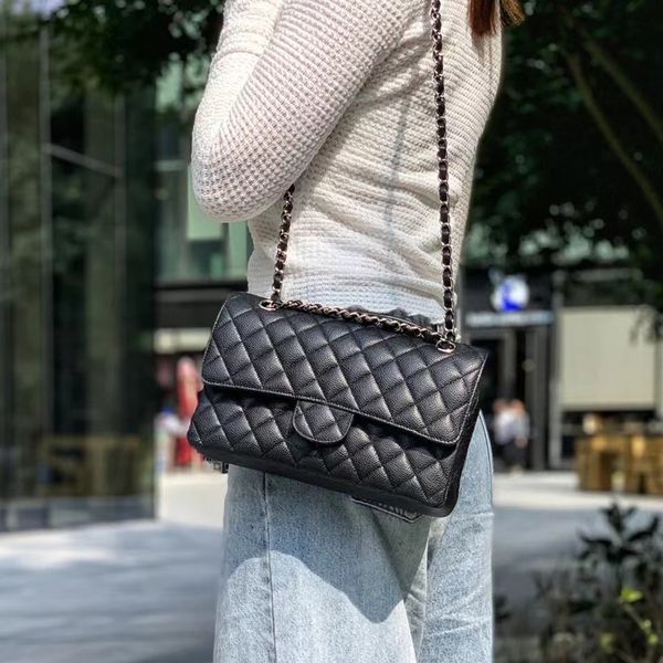 10a highest quality luxury goods shoulder bag designer bags 25cm woman caviar leather lambskin cross body bag fashion high-end chain bagss l
10a highest quality luxury goods shoulder bag designer bags 25cm woman caviar leather lambskin cross body bag fashion high-end chain bagss l