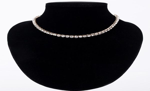 new women tennis crystal rhinestone collar necklace sliver plated chain necklaces pendants for girl wedding birthday jewelry gif2157945, Black
new women tennis crystal rhinestone collar necklace sliver plated chain necklaces pendants for girl wedding birthday jewelry gif2157945, Black