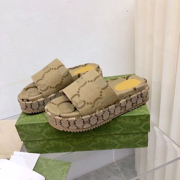 slipper womens fashion embroidered canvas designer slides slip on slippers girls 60mm canvas covered platform sandals size35-46 07
slipper womens fashion embroidered canvas designer slides slip on slippers girls 60mm canvas covered platform sandals size35-46 07