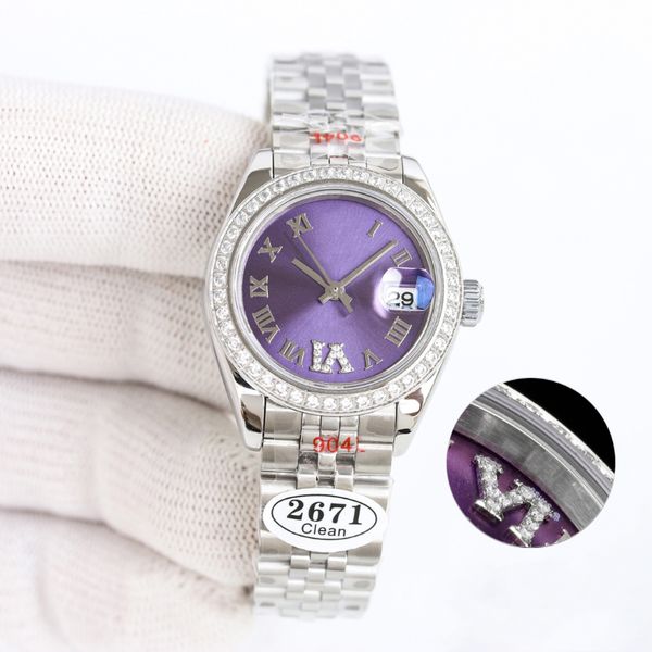 new luxury women's watch 2671 mechanical movement designer watch 28mm classic casual luxury watch with original box, Slivery;brown
new luxury women's watch 2671 mechanical movement designer watch 28mm classic casual luxury watch with original box, Slivery;brown