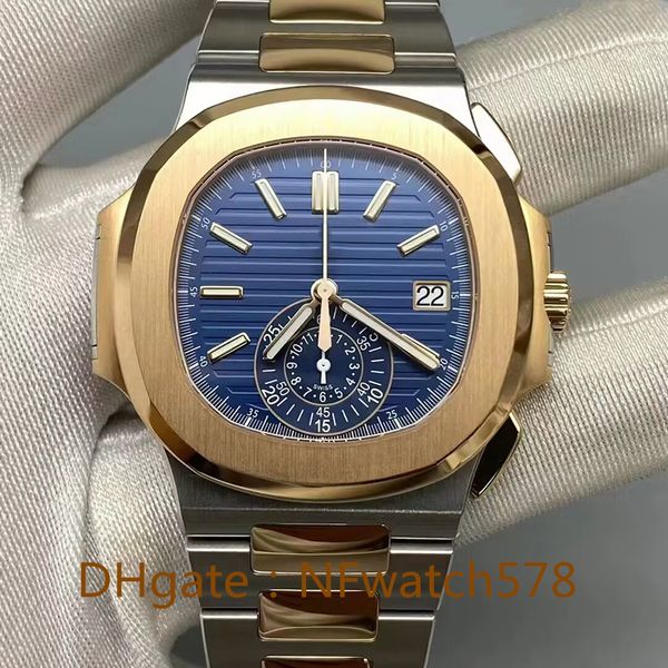 mens watches 40mm 5980/1ar nautilus silvery rose gold case automatic movement no chronograph strap transparent back men's sport wristwa, Slivery;brown
mens watches 40mm 5980/1ar nautilus silvery rose gold case automatic movement no chronograph strap transparent back men's sport wristwa, Slivery;brown