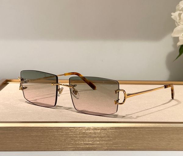 rimless rectangle sunglasses gold/green to pink gradient for men women sunnies gafas de sol designers sunglasses shades occhiali da sole uv4, White;black
rimless rectangle sunglasses gold/green to pink gradient for men women sunnies gafas de sol designers sunglasses shades occhiali da sole uv4, White;black