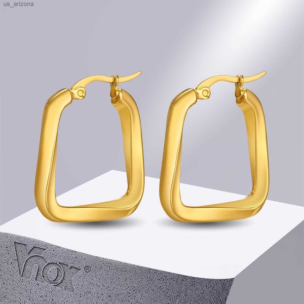 vnox stylish mobius hoop earrings for women gold plated stainless steel hoops minimalist geometric huggies l230620, Golden;silver
vnox stylish mobius hoop earrings for women gold plated stainless steel hoops minimalist geometric huggies l230620, Golden;silver
