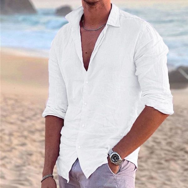 mens casual shirts 100% cotton summer solid color linen shirt cardigan long sleeve thin breathable us s3xl 230726, White;black
mens casual shirts 100% cotton summer solid color linen shirt cardigan long sleeve thin breathable us s3xl 230726, White;black