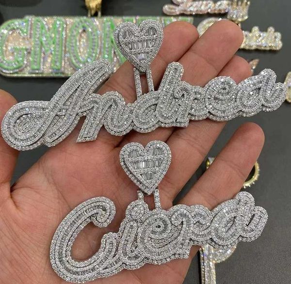aaa gems 925 sterling silver prong set def vvs moissanite diamond custom name initial baguette iced out pendant
aaa gems 925 sterling silver prong set def vvs moissanite diamond custom name initial baguette iced out pendant