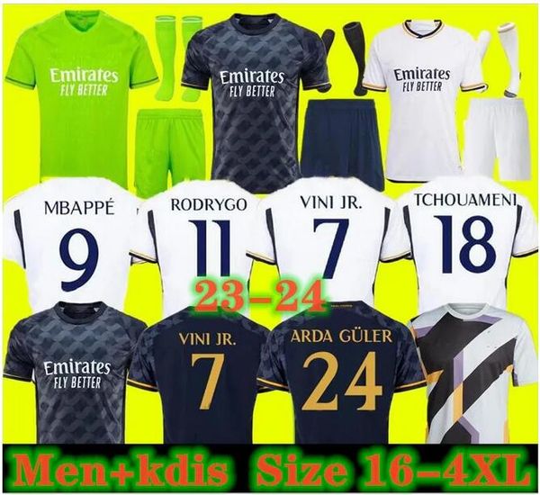 2023 bellingham vini jr soccer jerseys mbappe tchouameni 23 24 football shirt real madrids camavinga rodrygo arda guler camisetas men kids k, Black;yellow
2023 bellingham vini jr soccer jerseys mbappe tchouameni 23 24 football shirt real madrids camavinga rodrygo arda guler camisetas men kids k, Black;yellow