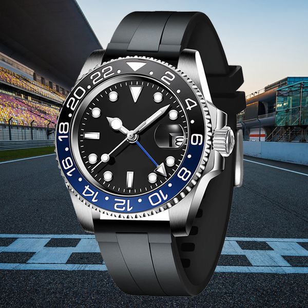 batman black dial watch for man rubber band swiss mechanical ceramic luxury watches automatic 40mm folding buckle waterproof sapphire glass, Slivery;brown
batman black dial watch for man rubber band swiss mechanical ceramic luxury watches automatic 40mm folding buckle waterproof sapphire glass, Slivery;brown