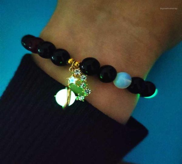beaded strands glow in the dark women bracelet fluorescence elastic jewelry fashion creativity luminous men charm natural stone b7932764, Black
beaded strands glow in the dark women bracelet fluorescence elastic jewelry fashion creativity luminous men charm natural stone b7932764, Black