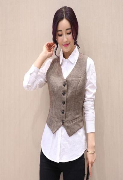 2022 spring new retro suit vest ladies waistcoat short jacket casual coat women6174801, Black;white
2022 spring new retro suit vest ladies waistcoat short jacket casual coat women6174801, Black;white