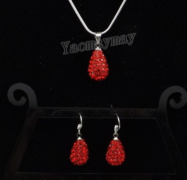 crystal jewelry set 9 colors rhinestone water drop shaped pendant earrings and necklace for party 5 setslot whole8134361, Silver
crystal jewelry set 9 colors rhinestone water drop shaped pendant earrings and necklace for party 5 setslot whole8134361, Silver