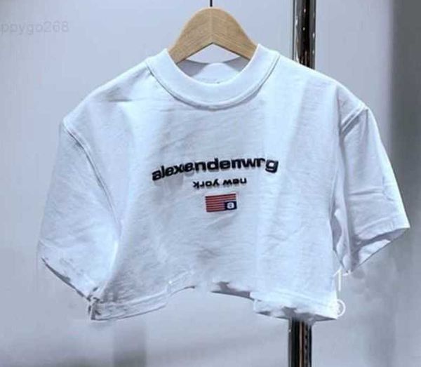 aw dawang's 2023 spring summer new letter printing open umbilical short sleeve slim women t-shirt998, White
aw dawang's 2023 spring summer new letter printing open umbilical short sleeve slim women t-shirt998, White