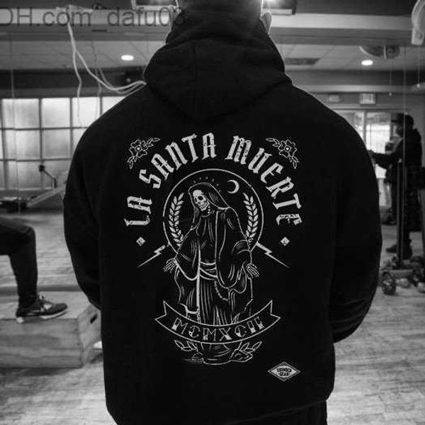 men's hoodies sweatshirts la santa muerte hoodie pattern sweatshirt halloween new men's sportswear autumn and winter hoodie z23072, Black
men's hoodies sweatshirts la santa muerte hoodie pattern sweatshirt halloween new men's sportswear autumn and winter hoodie z23072, Black
