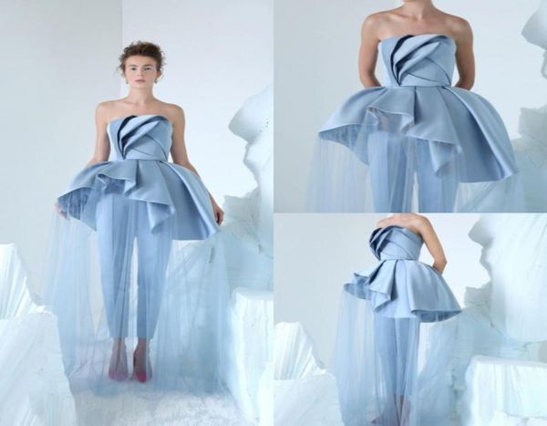 azzi osta 2019 blue jumpsuits prom dresses simple strapless neck celebrity party gowns peplum long formal evening dress4421238, Black
azzi osta 2019 blue jumpsuits prom dresses simple strapless neck celebrity party gowns peplum long formal evening dress4421238, Black