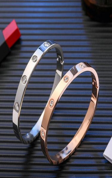 classic brand titanium steel bangle ins style diamond bracelet jewelry for women gift1593764, Black
classic brand titanium steel bangle ins style diamond bracelet jewelry for women gift1593764, Black