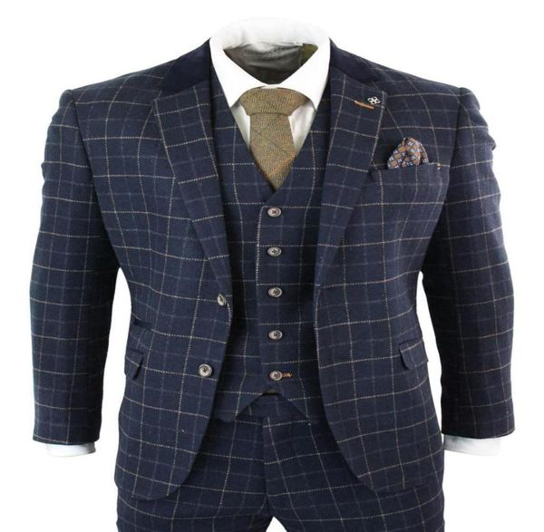 mens navy blue mens suits 3 piece herringbone check suit vintage retro peaky blinders tweed custom made business man wear7152305, Black;gray
mens navy blue mens suits 3 piece herringbone check suit vintage retro peaky blinders tweed custom made business man wear7152305, Black;gray