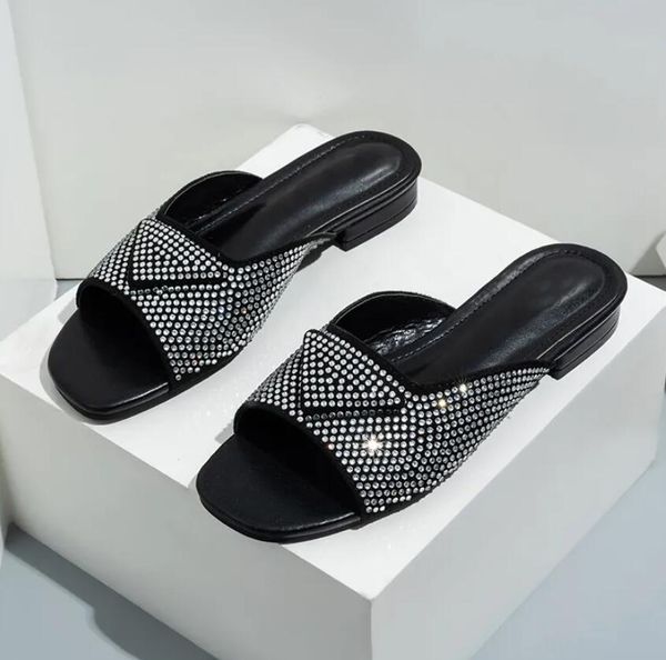 summer slippers triangle designer slides women rhinestone sandals fashion low heel shoes black square toe heels beach walk slippers comfort
summer slippers triangle designer slides women rhinestone sandals fashion low heel shoes black square toe heels beach walk slippers comfort