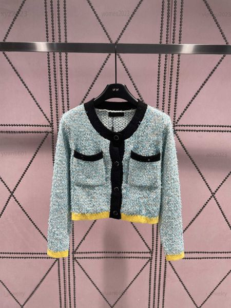 designer clothes women yellow edging design knit double pocket sweater long sleeved cardigan multiple product, White
designer clothes women yellow edging design knit double pocket sweater long sleeved cardigan multiple product, White