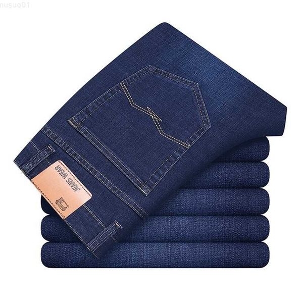 shan bao men's classic business casual fitted straight leg comfortable cotton stretch spring fashion brand jeans 210318 l230726, Blue
shan bao men's classic business casual fitted straight leg comfortable cotton stretch spring fashion brand jeans 210318 l230726, Blue