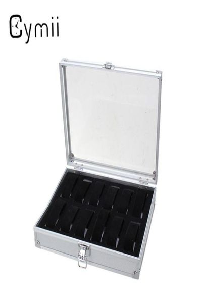 whole12 grid aluminium watch storage case bracelet organiser professional wrist watches display box jewelry storage holder ca2650751, Black;blue
whole12 grid aluminium watch storage case bracelet organiser professional wrist watches display box jewelry storage holder ca2650751, Black;blue
