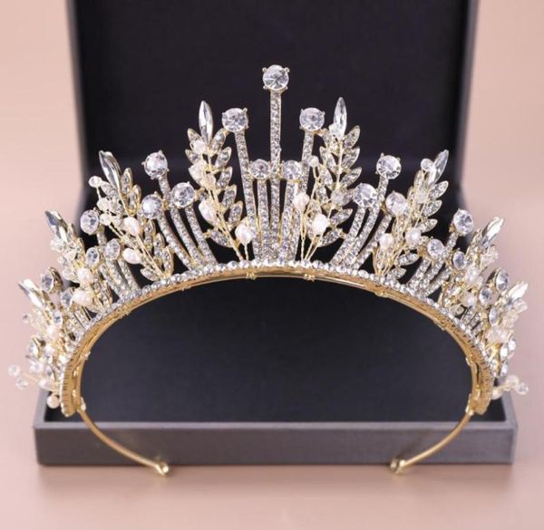 kmvexo baroque luxury bridal crystal leaf crowns princess queen pageant prom pearl veil tiaras headband wedding hair accessories t9349811, White;golden
kmvexo baroque luxury bridal crystal leaf crowns princess queen pageant prom pearl veil tiaras headband wedding hair accessories t9349811, White;golden