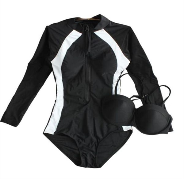 women039s swimwear women long sleeve one piece push up female swimsuit sport slim underwire bathing suit swimming beach we1280723, White;black
women039s swimwear women long sleeve one piece push up female swimsuit sport slim underwire bathing suit swimming beach we1280723, White;black