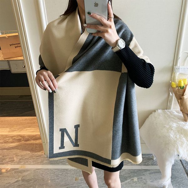 fashion scarf for woman designer scarf winter cashmere scarf man black shawl fashion double sided houndstooth carriage long versatile shawl, Blue;gray
fashion scarf for woman designer scarf winter cashmere scarf man black shawl fashion double sided houndstooth carriage long versatile shawl, Blue;gray