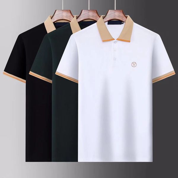 summer fashion polo shirt brand costume luxury designer polo shirt men's casual polo letter printing embroidery high street cotton top, White;black
summer fashion polo shirt brand costume luxury designer polo shirt men's casual polo letter printing embroidery high street cotton top, White;black