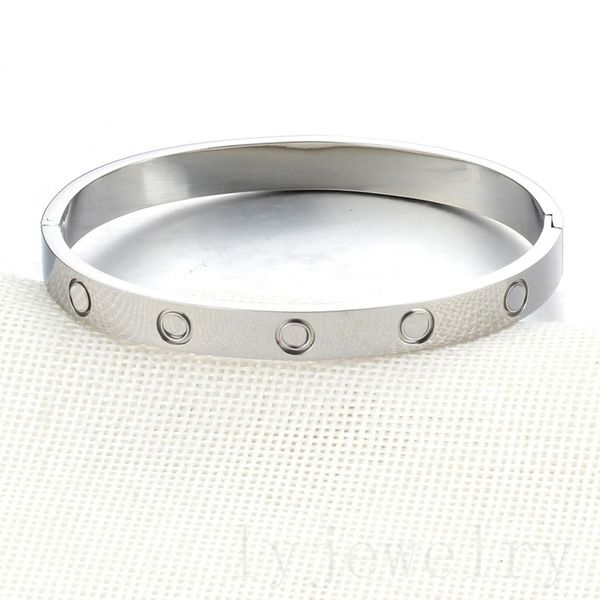 men bracelet titanium steel love bracelets plated gold silver birthday party gift punk ins bangles for women fashion screw luxury jewelry de, Black
men bracelet titanium steel love bracelets plated gold silver birthday party gift punk ins bangles for women fashion screw luxury jewelry de, Black