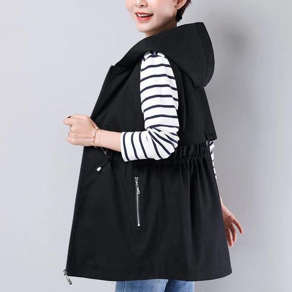 t-shirt 2023 double women vest spring new hooded fashion waistcoats loose vest middleaged mother midlength sleeveless jacket 4xl, White
t-shirt 2023 double women vest spring new hooded fashion waistcoats loose vest middleaged mother midlength sleeveless jacket 4xl, White