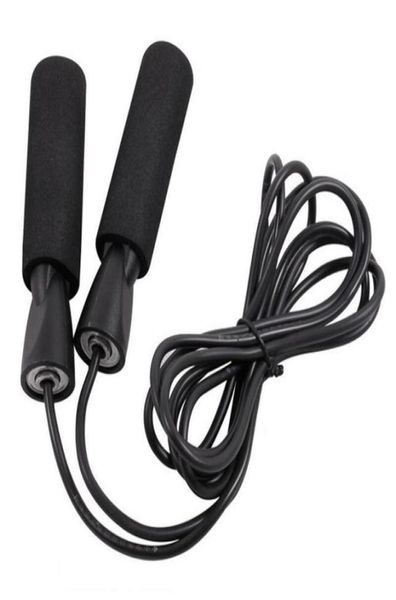 exercise equipment adjustable skipping sport jump rope bearing skip rope cord speed fitness aerobic jumping black by sea3439257
exercise equipment adjustable skipping sport jump rope bearing skip rope cord speed fitness aerobic jumping black by sea3439257