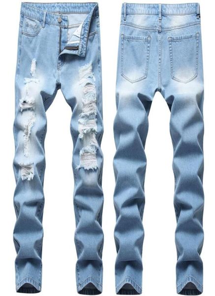 washed holes jeans mens fashion motorbiker jeans light blue denim pants zipper jeans8112875
washed holes jeans mens fashion motorbiker jeans light blue denim pants zipper jeans8112875