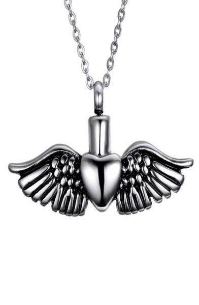 stainless steel angel wings heart shape pendants cremation urn pendant ashes urn necklaces letter pendant keepsake memorial ash ur7150839, Silver
stainless steel angel wings heart shape pendants cremation urn pendant ashes urn necklaces letter pendant keepsake memorial ash ur7150839, Silver