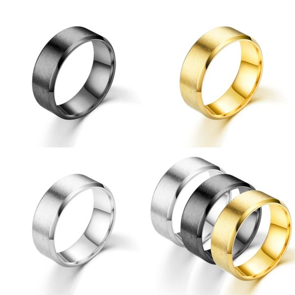 30 pcs multicolor classic mens ring surface matte stainless steel ring womens wedding ring couple first accessories wholesale, Silver
30 pcs multicolor classic mens ring surface matte stainless steel ring womens wedding ring couple first accessories wholesale, Silver