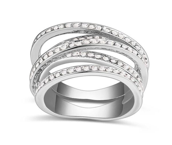new arrival for famous brands design nickel plated spiral wedding rings made with austrian elements crystal gift5780433, Silver
new arrival for famous brands design nickel plated spiral wedding rings made with austrian elements crystal gift5780433, Silver