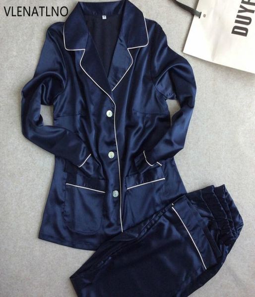 whole womens lace silk sleepwear pajamas sets satin spring autumn longsleeved pyjama leisure loungewear navy blue set all se7818136, Black;red
whole womens lace silk sleepwear pajamas sets satin spring autumn longsleeved pyjama leisure loungewear navy blue set all se7818136, Black;red