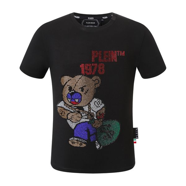 plein bear t shirt mens designer tshirts brand clothing rhinestone pp skulls men t-shirt round neck ss skull hip hop tshirt tees 16540, White;black
plein bear t shirt mens designer tshirts brand clothing rhinestone pp skulls men t-shirt round neck ss skull hip hop tshirt tees 16540, White;black