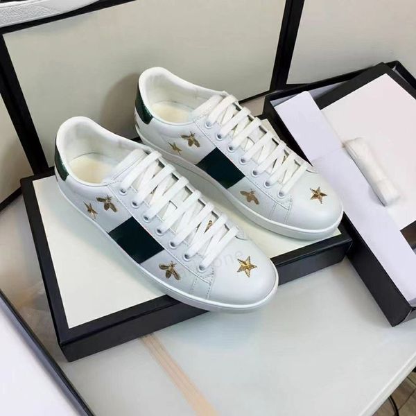luxury sneaker ace bee embroidered casual shoes designer printed leather sneakers men women low plate-forme trainer white flat platform shoe, Black
luxury sneaker ace bee embroidered casual shoes designer printed leather sneakers men women low plate-forme trainer white flat platform shoe, Black