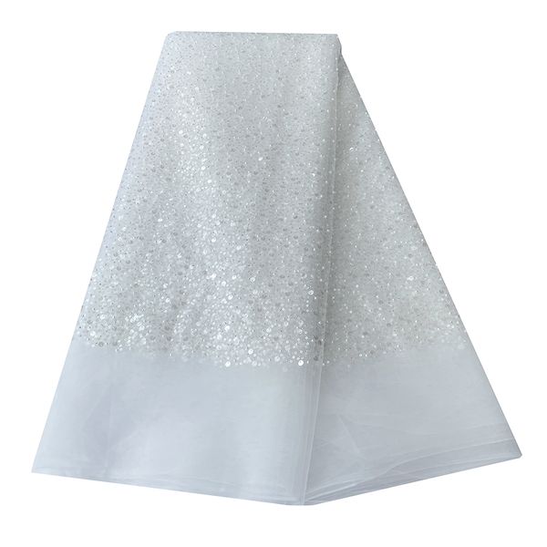 africa nigerian ladies dress net embroidery fabric french lace beaded evening party sequins tulle glisten occasion daily girly 5 yards mater, Black;white
africa nigerian ladies dress net embroidery fabric french lace beaded evening party sequins tulle glisten occasion daily girly 5 yards mater, Black;white