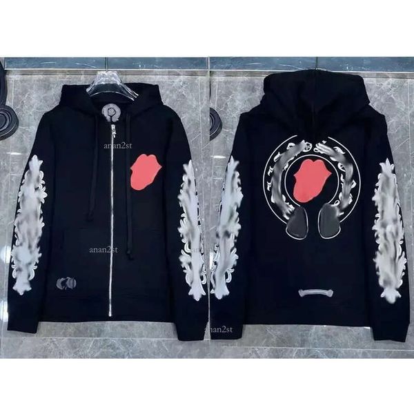 classic designer fashion hoodies ch1 mens zipper sweatshirts horseshoe sanskrit cross print pullover hooded a4, Black
classic designer fashion hoodies ch1 mens zipper sweatshirts horseshoe sanskrit cross print pullover hooded a4, Black