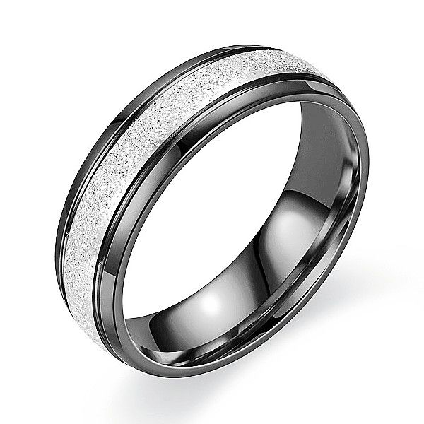 6mm 8mm vintage mens ring stainless steeel middle sand surface design rings jewelry gift for men women boyfriend girlfriend yw414, Silver
6mm 8mm vintage mens ring stainless steeel middle sand surface design rings jewelry gift for men women boyfriend girlfriend yw414, Silver
