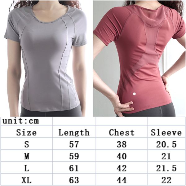 ll-c028 womens yoga outfit short sleeve tshirt sports shirts running excerise summer gym fitness trainer girls silm jogging sportswear close
ll-c028 womens yoga outfit short sleeve tshirt sports shirts running excerise summer gym fitness trainer girls silm jogging sportswear close